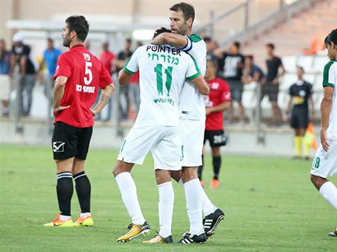יתרון מוצדק למכבי חיפה בעכו (צילום: יוסי שקל)