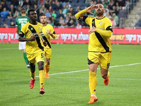 מחצית: 1:2 למכבי נתניה מול מכבי חיפה